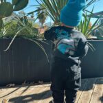 Alexandria DeBerry Instagram - did this weekend force me to order a toddler leash? the learning to walk stage is shortly followed by the “wanting to dart into the street” stage.. 😝 you can count on beaux to put the ‘rowdy’ in @rowdysprout ⚡️🛹 🤘🏼 💙