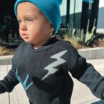 Alexandria DeBerry Instagram - did this weekend force me to order a toddler leash? the learning to walk stage is shortly followed by the “wanting to dart into the street” stage.. 😝 you can count on beaux to put the ‘rowdy’ in @rowdysprout ⚡️🛹 🤘🏼 💙