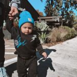 Alexandria DeBerry Instagram - did this weekend force me to order a toddler leash? the learning to walk stage is shortly followed by the “wanting to dart into the street” stage.. 😝 you can count on beaux to put the ‘rowdy’ in @rowdysprout ⚡️🛹 🤘🏼 💙