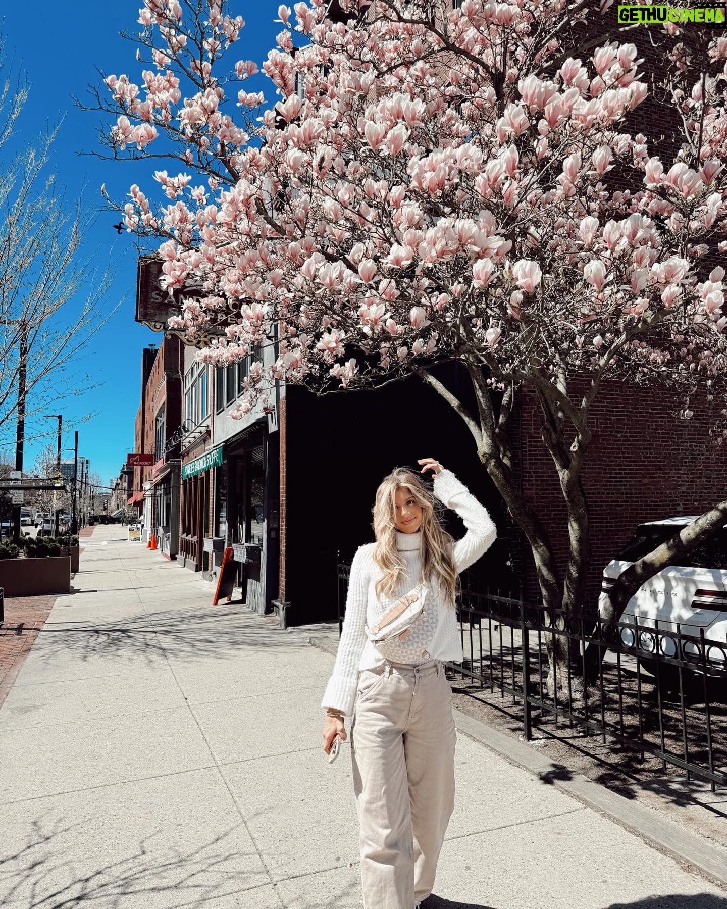 Alexandria DeBerry Instagram - Boston in the spring might be even more magical than the fall 🫶🏼🌸🌤️