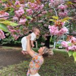 Alexandria DeBerry Instagram - one year ago 🌸 church, cherry blossoms, strolling the Meguro river with my boys. I remember being anxious to be living half way across the world with a 6 month old, in a foreign country where I don’t speak the language or know anyone… but it ended up being one of the most unbelievable experiences of our lives. this was our first week in Japan & Beaux’s 1st time in church. Seeing people from all over coming together to worship God together in both English & Japanese was incredible so so special. I had been disappointed that our trip had gotten pushed so we had missed peak cherry blossom season.. but after walking out of service that day, we found this beautiful area in full bloom, bursting pink! it felt like a little God smile telling me everything was going to work out just fine 🫶🏼 Trusting where God leads is always an adventure… my hope is to hand over my own plans doubts & bravely follow wherever He guides! I’ll be sure to have my Google Translate app ready too, just in case 😜🌎💮