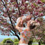 Alexandria DeBerry Instagram - one year ago 🌸 church, cherry blossoms, strolling the Meguro river with my boys. I remember being anxious to be living half way across the world with a 6 month old, in a foreign country where I don’t speak the language or know anyone… but it ended up being one of the most unbelievable experiences of our lives. this was our first week in Japan & Beaux’s 1st time in church. Seeing people from all over coming together to worship God together in both English & Japanese was incredible so so special. I had been disappointed that our trip had gotten pushed so we had missed peak cherry blossom season.. but after walking out of service that day, we found this beautiful area in full bloom, bursting pink! it felt like a little God smile telling me everything was going to work out just fine 🫶🏼 Trusting where God leads is always an adventure… my hope is to hand over my own plans doubts & bravely follow wherever He guides! I’ll be sure to have my Google Translate app ready too, just in case 😜🌎💮