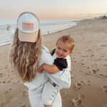 Alexandria DeBerry Instagram - a birthday at the beach with my biggest blessings 🫶🏼🌊