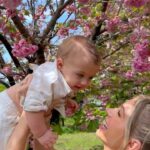 Alexandria DeBerry Instagram - one year ago 🌸 church, cherry blossoms, strolling the Meguro river with my boys. I remember being anxious to be living half way across the world with a 6 month old, in a foreign country where I don’t speak the language or know anyone… but it ended up being one of the most unbelievable experiences of our lives. this was our first week in Japan & Beaux’s 1st time in church. Seeing people from all over coming together to worship God together in both English & Japanese was incredible so so special. I had been disappointed that our trip had gotten pushed so we had missed peak cherry blossom season.. but after walking out of service that day, we found this beautiful area in full bloom, bursting pink! it felt like a little God smile telling me everything was going to work out just fine 🫶🏼 Trusting where God leads is always an adventure… my hope is to hand over my own plans doubts & bravely follow wherever He guides! I’ll be sure to have my Google Translate app ready too, just in case 😜🌎💮