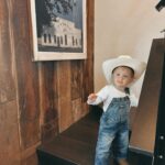 Alexandria DeBerry Instagram - spent the last few days of 2023 enjoying the Texas hill country ☆ beaux ended the trip with a busted chin black eye, so he’s basically a real cowboy now 🤠🥴 @8sages_gruene hosted us in the cutest country cottage is a must stay if you’re in the Gruene/ New Braunfels area! happy new year, y’all!