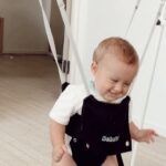 Alexandria DeBerry Instagram - BEAUX DIESEL months 6 7 ⚡️ (swipe for the cutest lil sushi roll in his new fit 🎎) officially 7 months today & has: 🇯🇵 moved to a new country got his 1st passport stamp ✈️ taken his 1st flight / taxi ride / train 🍓 started food & is a big fan of strawberries sweet potato ⚾️ attended his 1st baseball game (go @yomiuri.giants ) 🦷 had 2 bottom teeth poke through 💪🏼 can hold a plank starting to crawl 👀 has lashes a girl can only dream of 😁 thinks his daddy is hysterical 📸 loves the attention he gets from sweet strangers when out about here #babymilestones #6monthsold #7monthsold #beauxdiesel #babybeede2022 #babyfever #blueeyedboy #babyboystyle