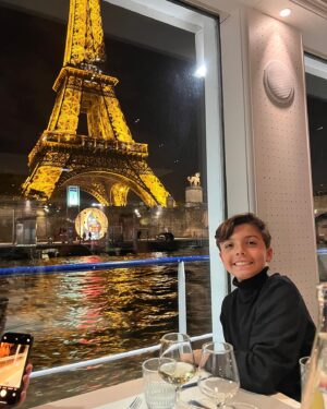 Ali Landry Monteverde Instagram - Our first night in Paris was all about the majestic Eiffel Tower🇫🇷
