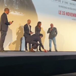Ali Landry Monteverde Instagram - Paris premier of Sound Of Freedom @soundoffreedommovie . Merci beaucoup Paris for such a warm welcome , And a special thank you to @sajedistribution for believing in this movie and bringing it to France! angelstudios_inc @sajedistribution