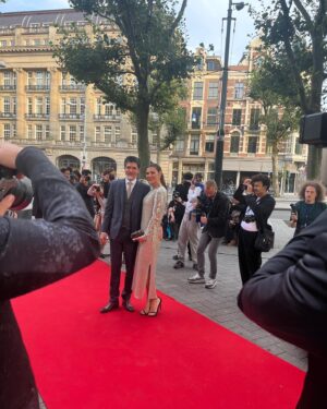 Ali Landry Monteverde Instagram - So this happened tonight! Sound of Freedom won the Septimius Award for best film in Amsterdam! Congrats to the entire team!