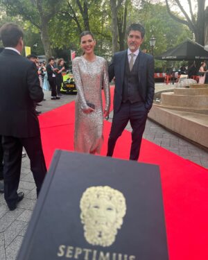 Ali Landry Monteverde Instagram - So this happened tonight! Sound of Freedom won the Septimius Award for best film in Amsterdam! Congrats to the entire team!