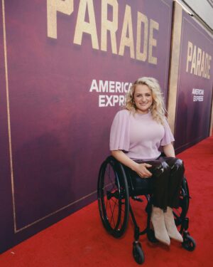 Ali Stroker Instagram - @paradebway opened last night and I felt so so lucky to be in the audience to watch and hear one of my favorite shows! This production is stunning.  Directed by my dear friend @michaelarden who always takes my breath away with his work! Go see it! You will love it!

And thank you @jennyandersonphoto for these awesome photos!