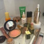 Ali Larter Instagram - Sweetheart make-up! Move over red lips, I’m into golden, rosy, dewy skin and an easy glam look. Now that I live in a high altitude but also desert climate, I have to really combat dry skin. These are my absolute favs for plump skin and pretty make-up with a little extra oomph. Skincare- @charlottetilbury magic cream @evelom cleanser and radiance repair retinol serum. @relevant.skin Vitamin C serum @weleda_usa Skinfood cream Make-up @iliabeauty serum skin tint spf 40 @chanel.beauty Le Teint foundation @monikablunderbeauty blunder cover #2. @charlottetilbury Glowgasm blush wand in and powder blush in ecstasy. Lips- My triple threat- @charlottetilbury pillow talk lip liner @tomfordbeauty lipstick 13 in Blush nude @cledepeaubeauteus Radiance lip gloss in Rose Quartz 🥰