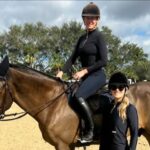 Ali Larter Instagram - Morning jaunt with Floski, Carlos, and Bubbles! 🐴❤️🐴
