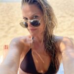 Ali Larter Instagram – Beach day with my loves!