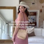 Ali Tate Cutler Instagram – Drop a YES 🙌 if you want to come with me on my 30 day adventure to keep self expression through style a priority
Dress @peonyswimwear
Shoes @tecovas
Hat @maufrais.austin
Bag @sezane
Organic undies @pact