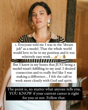 Ali Tate Cutler Instagram - So tell me… ⬇️

1) from people who made the jump already, what advice would you give 
2) from people yet to make the jump, where are you hung up?

#viral #careerchange #momentum