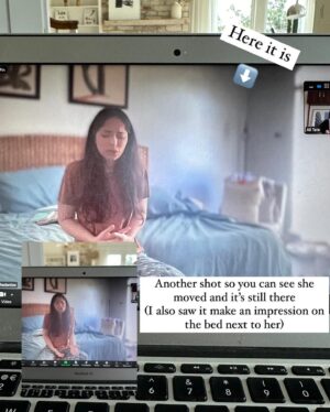 Ali Tate Cutler Instagram - So what do I think this being was? It felt old, loving and ancestral somehow.

I showed my client these photos after our session and she was in awe. She also cleared some BIG subconscious stories in this session and whatever it was ⬆️ it helped.

Tell me below…⬇️