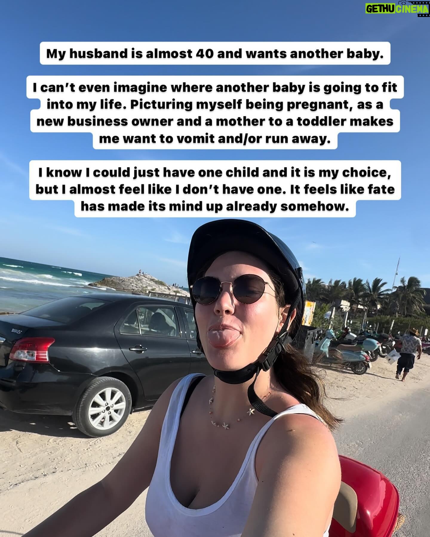 Ali Tate Cutler - 3 Likes - My fingers are SHAKING typing this knowing I am going to post this.
But truth and authenticity go hand and hand and if I am mentoring women on being their magnetic self, I better start practicing this work in a chop wood, carry water kind of way.
This is post 1 of posting every day for a month so I can fall back in love with this app and create a space for all of the contrarian women out there.