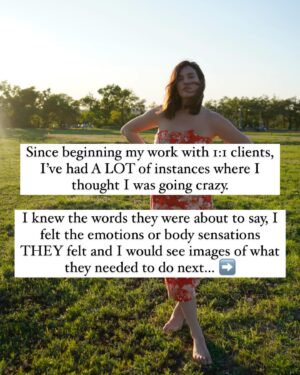 Ali Tate Cutler Instagram - So what do I think this being was? It felt old, loving and ancestral somehow.

I showed my client these photos after our session and she was in awe. She also cleared some BIG subconscious stories in this session and whatever it was ⬆️ it helped.

Tell me below…⬇️