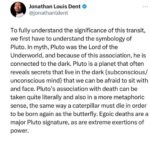 Ali Tate Cutler Instagram – The last time Pluto was in Aquarius was 1778-1798. The American Constitution was written then.

Pluto symbolizes death, rebirth, transformations, evolution. 

Leave this message if it’s not for you, but if it does inspire you to leave behind the baggage of an inauthentic reputation… then good 👍