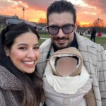 Alia Chergui Instagram - Aid mubarak à tous les musulmans Notre premier Aid a 3 Et mon premier anniversaire avec l’être que j’aime le plus au monde 🤍