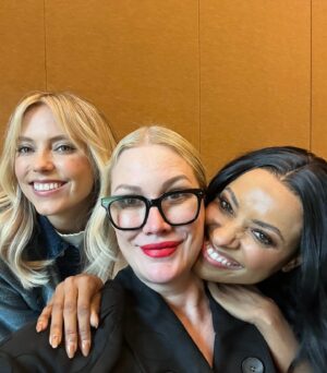 Alice Evans Instagram - Really special weekend with my girls @lifeofrileyv @katgraham and @leahmariepipes10 (we talked so much we forgot to get a picture!) 

The boys are wonderful too but my girls from this show are out of this world. So thankful for your friendship. 🩷🩷🩷🩷🩷

#freya #bonnie #Camille #esther #witches 

#tvd #theoriginals 
#girlfriends #badassbitches!