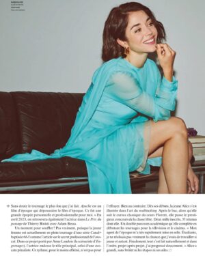 Alice Isaaz Instagram - Article dans le @vanityfairfrance & @vanityfairitalia 
✍🏻 @benedicteburguet 
📷 @arnolamphoto 
Dressed by @fendi 
Color by @louisremyhair 
Hair @alexandrinepiel 
Make up @aureliepayenmakeup 
Stylism @charlottedraghi 

⭐️ @marinearto
