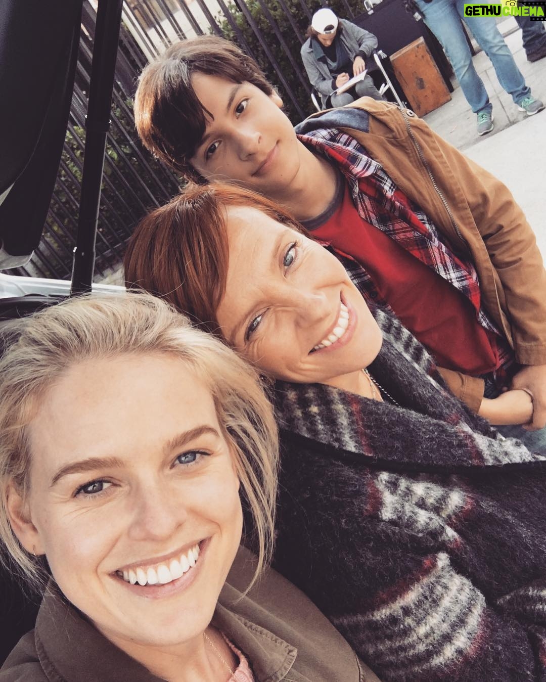 Alice Eve Instagram - Toni and I, making Please Stand By in Los Angeles ~ out now~ #PleaseStandBy 🖖🏼