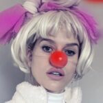 Alice Eve Instagram - CLOWNING AROUND 🤡 * * * * I had the most wonderful two weeks with these talented people, learning how to clown. It was a deeply transformative experience and much more emotional than I anticipated. The innocent foundation to the art form allows for a sense of joy to enter the room, and with it, cynicism disappears. When that happens you realize what a cloud of it we live under. I am deeply grateful to Angela De Castro for teaching us that gentle curiosity is the doorway into the present moment; and existing in that state is an art form in itself. @whynotinstitute