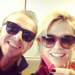 Alice Eve Instagram - Us and a tiny saw leaving Seattle