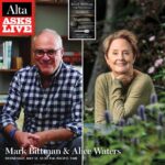 Alice Waters Instagram – My dear friend Mark Bittman and I will be discussing his newest book, Animal, Vegetable, Junk, digging into the history of what, why, and how we eat, and why eating regenerative slow food is so important. Our hour-long discussion will be moderated by the amazing Alta Journal editor and publisher Will Hearst, and the event is free and open to the public. Join us Wednesday at 12:30pm!