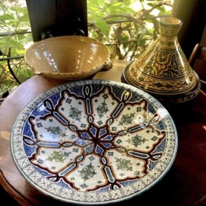 Alice Waters Instagram - Yesterday I received the most wonderful pottery from Paula Wolfert's personal collection. She just want the restaurant to be able to use her Moroccan and French treasures. Thank you dear Paula! When we open Chez in October we will cook a couscous in your honor. You were the one who taught us how to make it by hand!