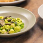 Alice Waters Instagram – Alice is very into spring. She wrote ‘Celebrating Spring’ on our menu because it’s the last moment of peas, favas, morels, asparagus and she wants to express how fleeting and special such things are. Last night, she was thanking our cooks for honoring the season so well and serving our guests delightful, wholesome meals. It’s indeed a special time here at LULU. 

We look forward to welcoming you in for an evening spring supper and a nourishing meal in our beautiful courtyard. These longer days are a true blessing, as we get to dine together – al fresco under the setting sun.

.
.
.

Photos: @jayevan_photography
BTS video: @jessemcb1971 

#westwoodvillagefarmersmarket #westwoodvillage #laeats #hammermuseum #losangelesfood #alicewaters #ucla #uclaalumni