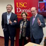 Alice Waters Instagram - It was such an honor to have a conversation at the USC Dornsife School with Doug Brinkley. His most recent book, SILENT SPRING REVOLUTION, is all about my hero Rachel Carson. She knew 60 years ago how destructive spraying toxic pesticides and herbicides is. We must continue her fight and go completely REGENERATIVE ORGANIC! There were so many students in attendance it gives me real hope. We can use school food system to be the economic engine for the farmers and producers!