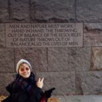 Alice Waters Instagram – This photo was taken about ten years at the FDR Memorial in DC. When I thought about today, it was the only photo that expressed my hopes: we could fall in love with nature again through food! That is how it happened to me!