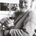 Alice Waters Instagram - I love this picture of Lawrence Ferlinghetti drinking a glass of wine. He died today at 101 years old! I was so lucky to have a friend bring him to Panisse for his 90th birthday. He has always been a hero of mine because of his radical opinions and amazing landmark bookstore in North Beach SF which never fails to have a book I love or a sign on the front I must read. My friends have always gathered there. His spirit is alive and always will be!
