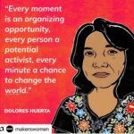Alice Waters Instagram – I have such admiration for Dolores Huerta! Nothing better to post on the 4th of July than a farm worker activist in her 90’s and an ambassador of public education in California appointed by our Superintendent of Schools Tony Thurmond!