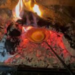 Alice Waters Instagram - It's interesting to see the differences difference between frying in copper and iron (copper is hotter !) My daughter @fannysinger is visiting so we made an egg in the @permanentcollection copper egg spoon. Works like a charm every time!