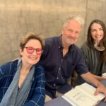 Alice Waters Instagram – Thank you dear Bob Carrau and Cristina Mueller for helping me write the book: I NEVER could have done it without you ! Here we are signing WE ARE WHAT WE EAT at the Chez Sunday Market! Varun, Alina, and Molly made it so beautiful . Thank you ! And thank you to Olive and Rosie( Cristina’s kids) for painting me pictures while we signed. It was a beautiful afternoon seeing old friends and not having to be masked out there in the sun…