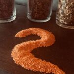 Alice Waters Instagram - Here is another artistic food presentation at Boulette's Larder! Yellow lentils are arranged for the New Year and are eaten for good luck. I plan to cook them with Indian spices a la my good friend Niloufer Ichaporia.
