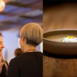 Alice Waters Instagram - About last night ✨ Guests enjoyed a very special meal by our dear friend Sylvan Mishima Brackett and our chefs David Tanis and Luis Sierra. A multi-course dinner was prepared in honor and celebration of Sylvan’s newest cookbook, “Rintaro: Japanese Food from an Izakaya in California.” Thank you to everyone who attended, it was lovely to see all your smiling faces in our dining room. Sylvan was the former creative director at Chez Panisse, and we are deeply grateful to have him in our family.  Definitely one for the books! 📷: @jayevan_photography #rintaro #lulurestaurant #alicewaters #davidtanis #event #specialevent #bookdinners #booksigning #hammermuseum #westwoodvillage