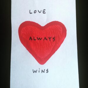 Alice Waters Instagram - This is a valentine from Esther Cook who inspired the Edible Schoolyard Project . Every year she would hand make valentines for all the students  at King!  Everyone felt loved and felt empowered by her teaching in the kitchen classroom over the 25 years at Martin Luther King Middle School in Berkeley. Thank you Esther with all my heart.