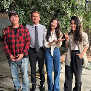 Alicia Hannah Instagram - finally realized my dream of marrying a kdrama star… @sebastianroche is on QUEEN OF TEARS 눈물의 여왕 starting tonight on @netflix ❤️ thank you to our incredible friends at @studiodragon.official Showrunners @netflixkr and the wonderful cast, crew and directors!! 

‘눈물의 여왕’ 스태프분들, 멋진 배우분들, 훌륭한감독님들 진심으로 감사합니다!! 여러분 덕분에 정말 즐거운 시간을 보냈어용!! 우리 김세찬 데뷔 축하해 😉 

#눈물의여왕 #queenoftears