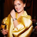 Alicia Agneson Instagram - When a chance to dress as Belle appears - grab it. 💛 Over and out Sweden for this time, and boom what an ending @breitling ! Thank you everyone who made this time truly unforgettable. Now back to scripts and rainy London dog-walks 🦦 📸 @hampusforssander