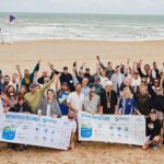 Alicia Agneson Instagram - Words can not describe the days spent with the @breitling family over at Wheels & Waves in Biarritz. Such inspirational people, stories shared (and made) and adventures had. Beach cleaning, surfin waves (alongside some of the coolest human beings I’ve ever met) amongst so so many other things. Thank you all for this unforgettable trip! #squadonamission