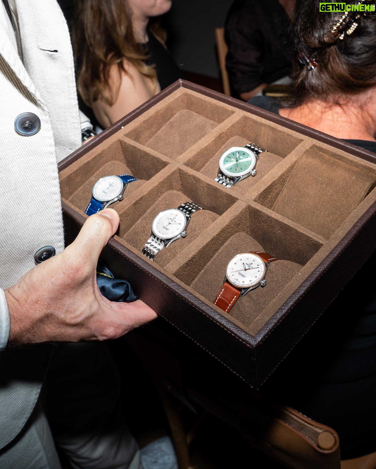 Alicia Agneson Instagram - An unforgettable evening with my @breitling family, celebrating the launch of Navitimer 36 & 32. Beyond impressed by their ethical and responsible watchmaking. I believe that Breitling is about so much more than just timekeeping, it’s about marking down those significant moments that happens throughout life. Last night was a moment just like that! #SquadOnAMission #navitimer