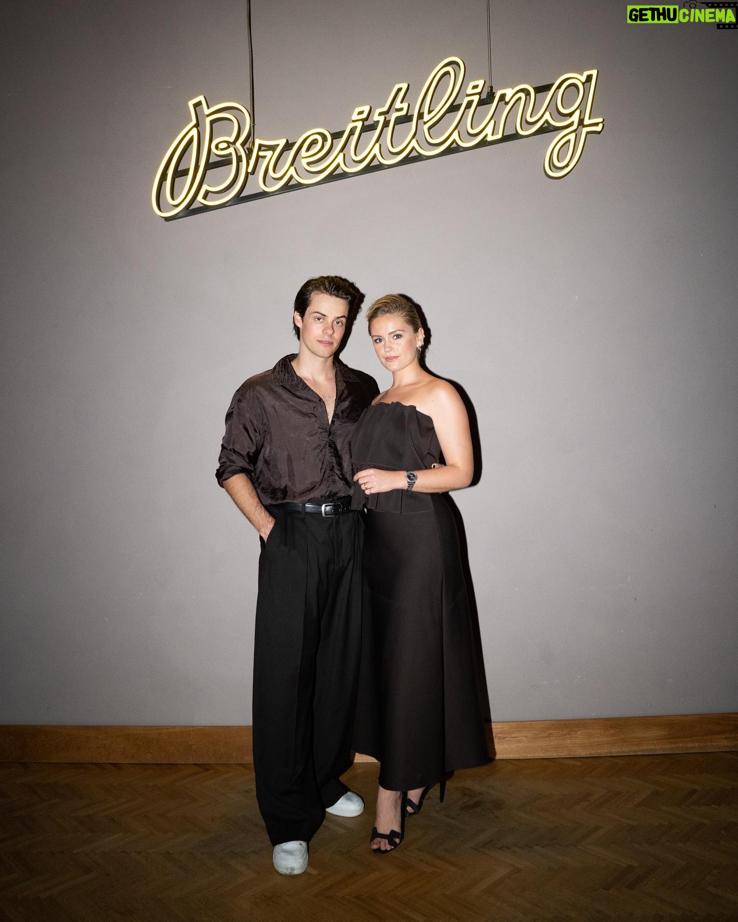 Alicia Agneson Instagram - An unforgettable evening with my @breitling family, celebrating the launch of Navitimer 36 & 32. Beyond impressed by their ethical and responsible watchmaking. I believe that Breitling is about so much more than just timekeeping, it’s about marking down those significant moments that happens throughout life. Last night was a moment just like that! #SquadOnAMission #navitimer
