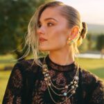 Alicia Agneson Instagram - Last rays of sunshine in @dior @diorbeauty