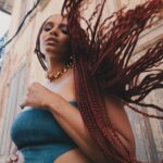Alicia Aylies Instagram - 25/07/23 . ©️ @neufneuf_dreaded Hair by @braids_by_jojo_hair Mua @sofashionandweird #guyane #home #shooting #braids