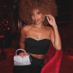 Alicia Aylies Instagram - a crazy night 🖤 #crazyhorse #crazyhorseparis #crazynight #afro #afrohair